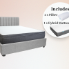 Origin Storage Bed Frame + Hybrid Mattress Set